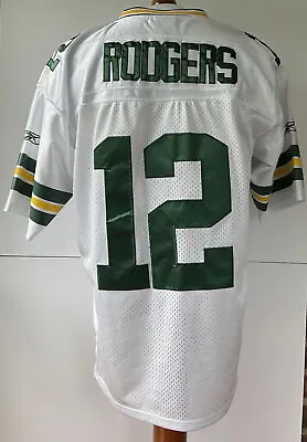 Green Bay Packers Aaron Rodgers #12 Stitched Jersey W SB XLV Patch Size 48 • $80