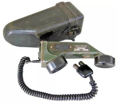 Military Field Telephone TA-1/PT Vietnam Era Used By Brazilian Army • $150