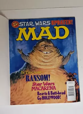 1997 February Mad Magazine #354 Star Wars Updated Jabba Magazine W/Dust Cover • $19.95