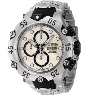 Invicta Reserve Venom Cobra Swiss ETA 7750 Automatic/Chrono Watch W/MOP 45150 • $400