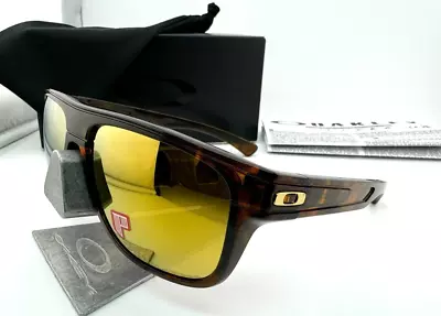 Oakley Breadbox Tortoise 24k Gold Iridium Polarized Sunglasses Oo9199-05 Rare • $220