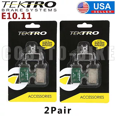 2 Set MTB Tektro E10.11 Packaged Disc Brake Pad Metal Ceramic Auriga/Draco/Orion • $13.99