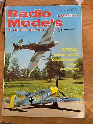 Vintage Radio Control Models And Electronics August 1977 Magazine • £3.95