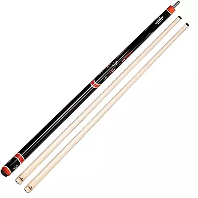 Longoni Black Pearl II Carom 3-Cushion Cue W/2 E71 S20 Shafts VP2 Joint No Wrap • $1840