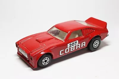 Matchbox Lesney Super Kings K60 Ford Mustang II - RARE RED / CLEAR WINDOWS COBRA • $55.98