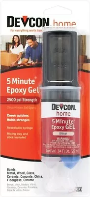 New Devcon 21045 Cream Fresh 2 Part 5 Minute Welder  Epoxy Waterproof Adhesive • $3.99