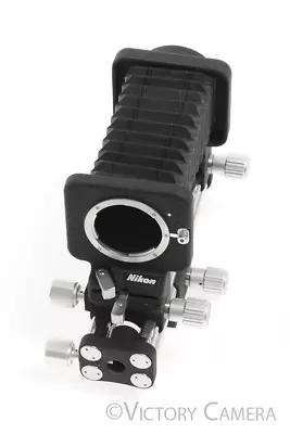 $183.26 • Buy Nikon PB-4 Macro Bellows Attachment W/ Front Movements -Clean In Box-