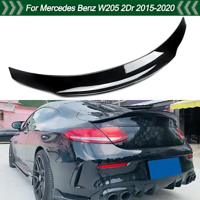 Rear Trunk Spoiler PSM Style For Mercedes Benz W205 C200 C43 AMG 2Dr 2015-2020 • $81.69