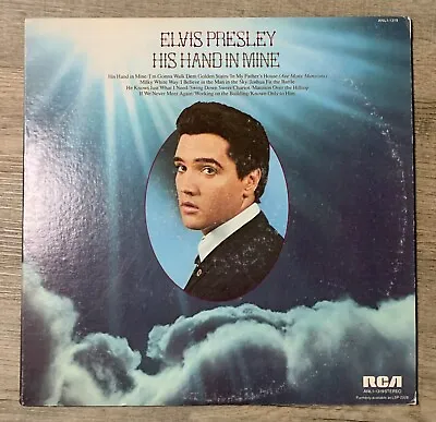 Elvis Presley – His Hand In Mine 1976 LP RCA Records Vinyl LP • $11.99