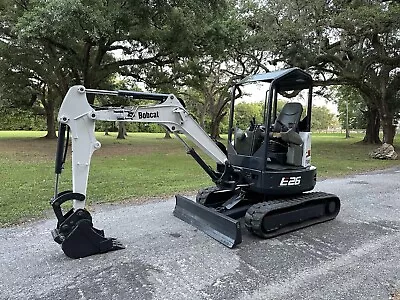 2018 Bobcat E26 Mini Excavator - Ready To Work - Kubota Diesel - Free Freight • $27500