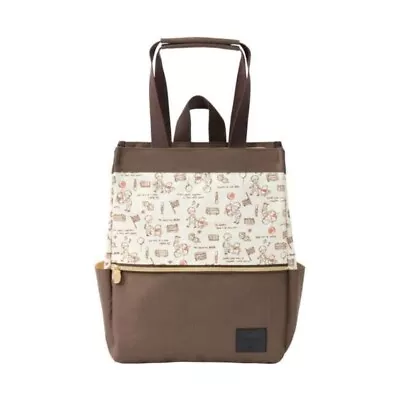 Disney Winne The Pooh 2way Tote Bag Backpack Adult Size Japan Limited • $88