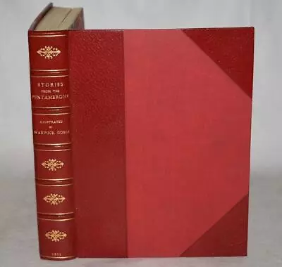 Stories From The Pentamerone Illustrated Goble Bayntun-Riviere Binding 1911 1st • £1375