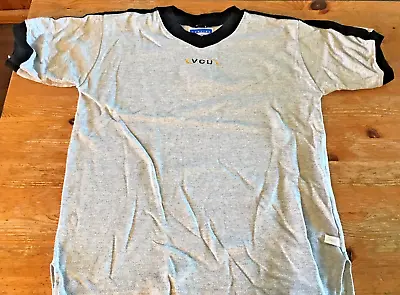 Virginia Commonwealth T-Shirt Youth Medium Gray Tee VCU Rams Ringer • $9.99