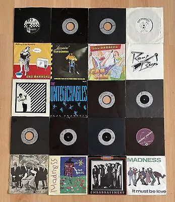 SKA  & 2-TONE  Lot Of  20 7  Singles Specials Madness Beat Selecter PLAY TESTED  • £9.99