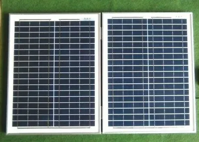 40 Watt Portable Solar Panel Folding 12V Full Kit Camper Van Caravan Camping 40w • £114.99
