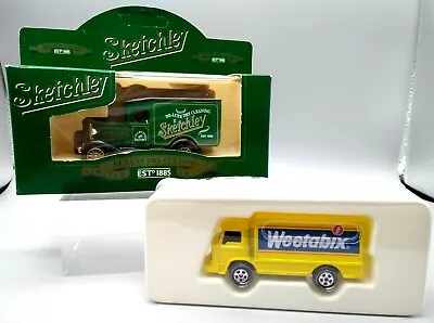 £6 • Buy Corgi Weetabix Leyland Terrier Truck & Lledo Sketchley Model A Ford Van- Diecast