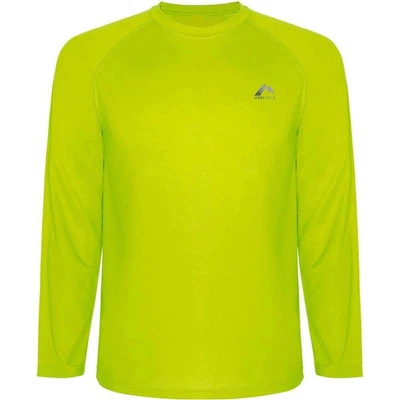 More Mile Kids Lumino Long Sleeve Junior Running Top - Yellow • £11.50