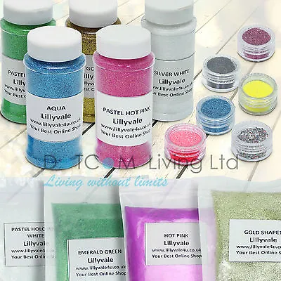 £2.30 • Buy Glitter Wine Glass Craft Holographic Iridescent Nail Art Floristry Dust