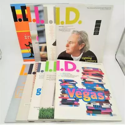 I.D.magazine 1998-2000 10-volume Set 90's The International Design From Japan • $76.37