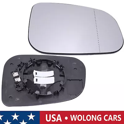 Right Passenger Side Heated Mirror Glass With Backing For 2007-2016 VOLVO S60 • $17.29