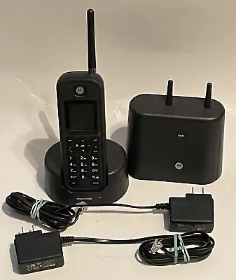 MOTOROLA 021 Digital Cordless Phone W/Base And Station 021-B 021-C 021-HS Tested • $39.99