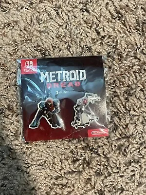 Metroid Dread - Pre-Order Bonus Pin Set - Samus Aran E.M.M.I. (New/Sealed) • $9.99