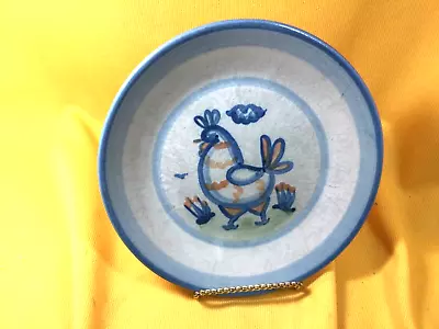 M.A. Hadley 7 1/2  Salad Plate - Chicken • $14