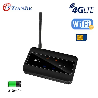 Unlock Universal 3G 4G SIM Card Router CAT4 LTE WiFi Mini Hotspot Modem 150Mbps • $30