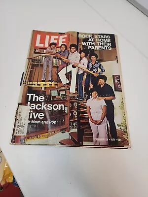 Vintage LIFE Magazine September 24th 1971 THE JACKSON 5 MICHAEL JACKSON • $12.50