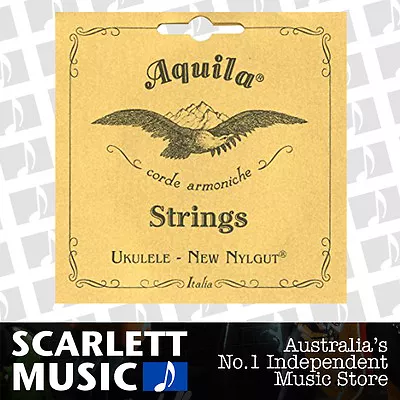 Aquila 10U Tenor Ukulele Nylgut Strings Regular Tuning AQ-10U • $13.99