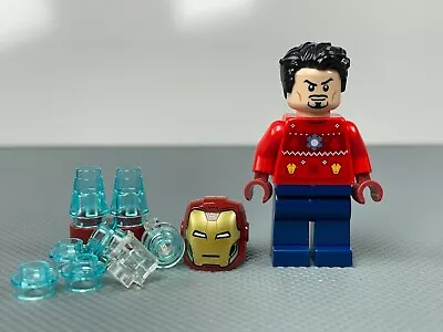 $9.99 • Buy Tony Stark Christmas Sweater LEGO Super Heroes Avengers MiniFigure 76196 Advent