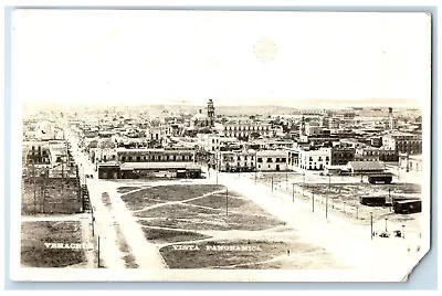 C1940's Panoramic View Buildings In Veracruz Mexico Unposted RPPC Photo Postcard • $14.98