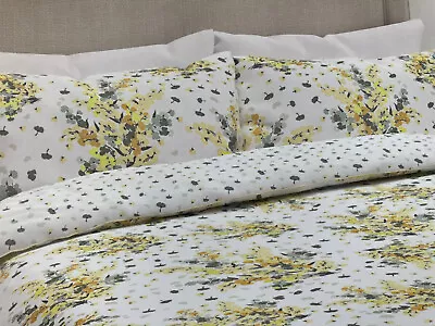 Laura Ashley Sweetpea Bouquet Sunshine Single Bed Set • £36