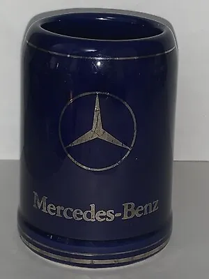 Mercedes Benz Coffee Mug Cup Tea Blue Tall • $11.95