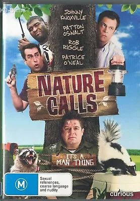 Nature Calls DVD Johnny Knoxville Patton Oswalt Rob Riggle Patrice O'Neal R4 • $6.81
