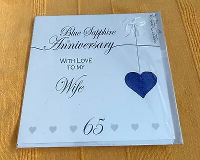 £3.78 • Buy New Sealed 65th Sapphire Anniversary Wife