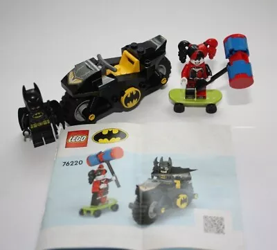 Lego 76220 - Batman Versus Harley Quinn DC Superhero - Lego Batman Batcycle 4+ • $25