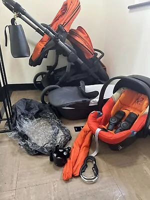 Icandy Orange Double Travel System • £575