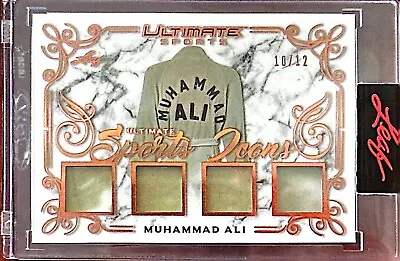 2021 Leaf Ultimate Sports MUHAMMAD ALI Sports Icons Game Used Mem USI-19  /12 • $125