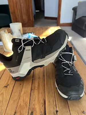 SALOMON X ULTRA 4 GTX MID Hiking Boots Gore-Tex  (UK 10) !IUSED ONLY ONCE!! • £105