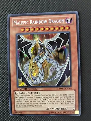 Yugioh! Malefic Rainbow Dragon - YMP1-EN005 - Secret Rare - Limited Edition -  • $9.40
