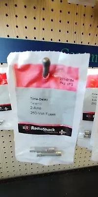 Radio Shack 270-0154 2 Amp 250V  Ceramic Time Delay Fuses 270-0154 2 Pack • $4.65