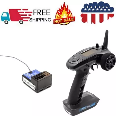 FlySky FS-GT5 2.4G 6CH AFHDS RC Transmitter W/ FS-BS6 Receiver For Car Boat USA • $69.79