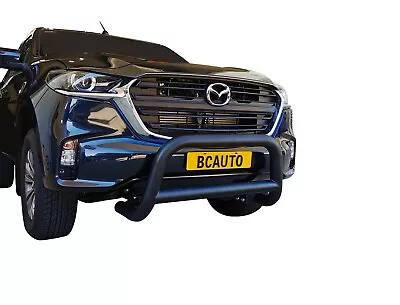 Black Bull Nudge Bar Grille Bumper Guard For Mazda BT-50 TF 2020-23 • $299.95