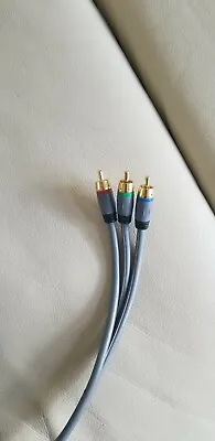  8ft  Monster Cable HD  Component Video .gray With Gold Plated Connections. • $16.50