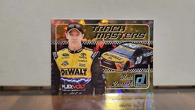 2017 Panini Donruss Track Masters Cracked Ice #TM5 Matt Kenseth /999 • $2