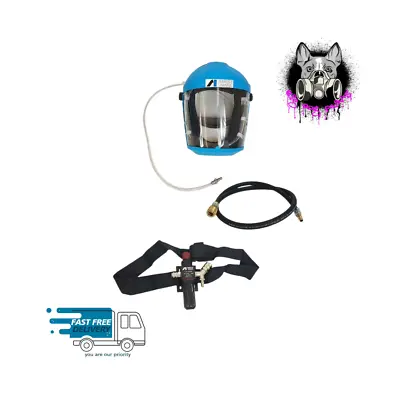 £300 • Buy Anest Iwata NEW 2020 Full Face Air Fed Paint Mask PPE 2k Compliant VIUAF2020KIT