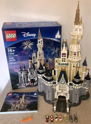 $300 • Buy Lego 71040 Disney Castle Complete Set Box Manual Minifigures