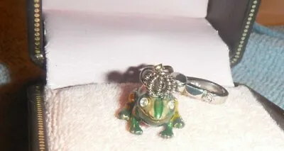 £179 • Buy Juicy Couture Bracelet Charm -   Silver Prince Frog  - RARELY