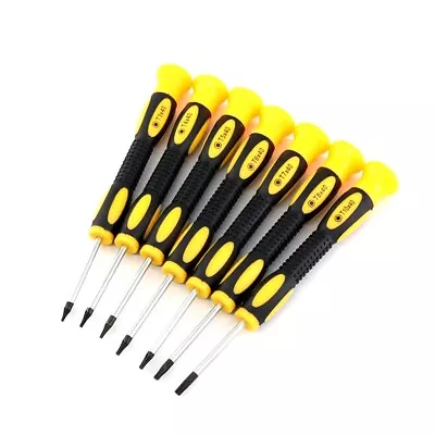 Brand New Screwdriver Torx Screwdriver 140mm Silver Screwdriver With Hole Yellow • $11.91